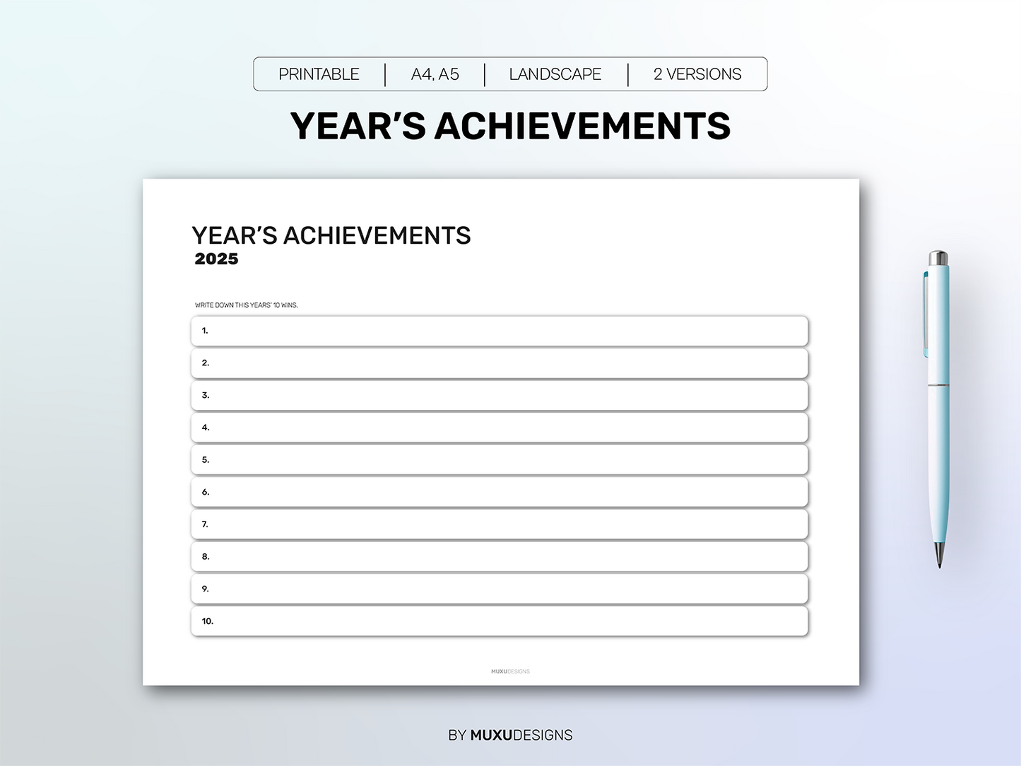 2026 Year's Achievements